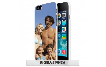 Cover per Vodafone smart 4 turbo 890n - RIGIDA / bordo bianco