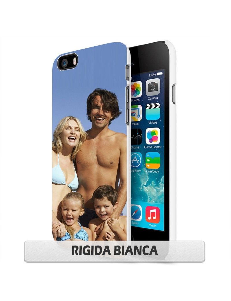 Cover per Wiko Rainbow 3g/ 4G  - RIGIDA / bordo bianco