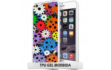 Cover per Wiko Upulse Lite - TPU GEL / bordo trasparente
