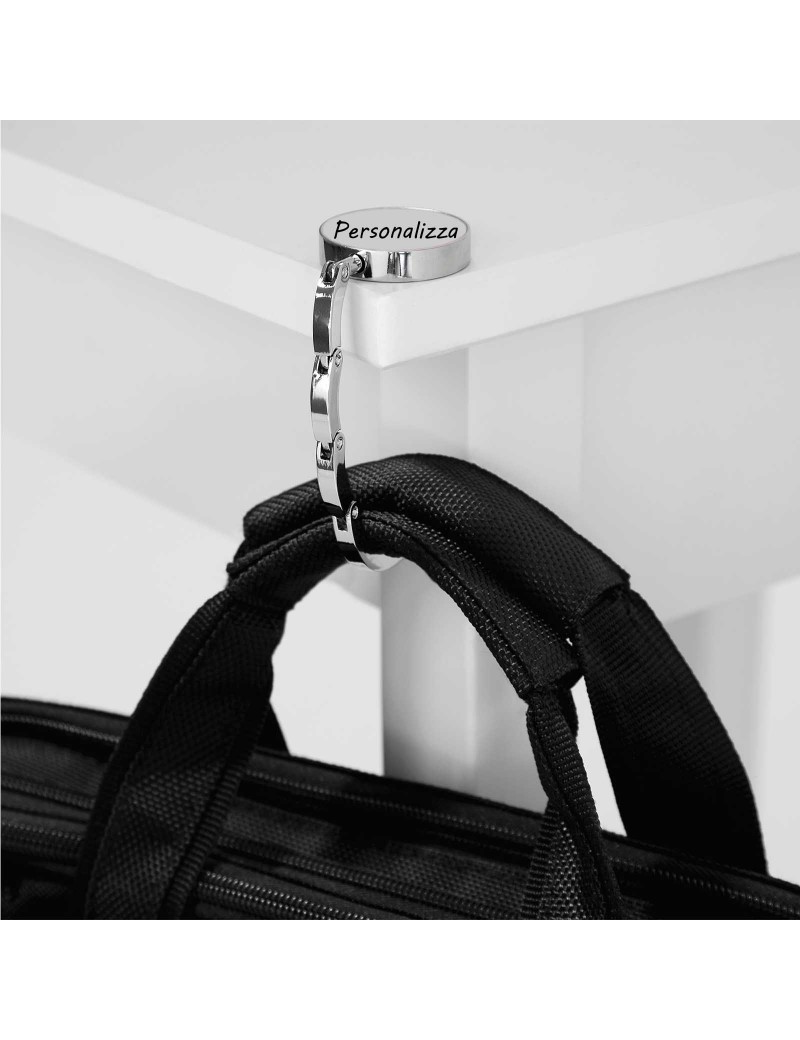 gancio appendi borsa a cuore