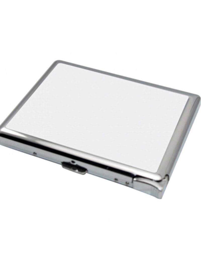 porta sigarette in metallo con accendino