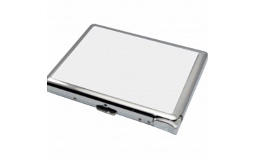 porta sigarette in metallo con accendino