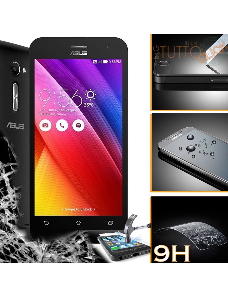 Pellicola vetro temperato proteggi schermo 9H per Asus ZenFone 2 5,0 ZE500CL