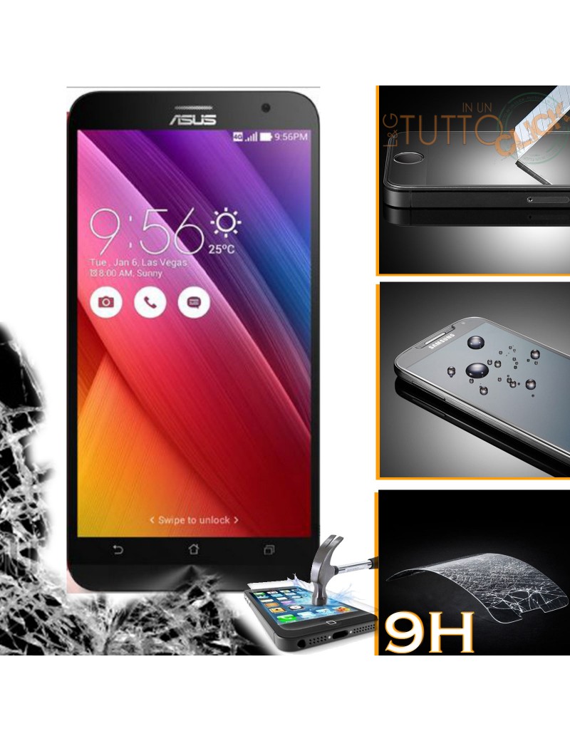 Pellicola vetro temperato proteggi schermo 9H per Asus ZenFone 2 laser 5,5 ZE550KL