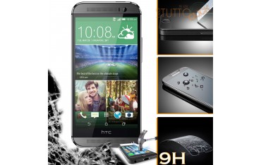 Pellicola vetro temperato proteggi schermo 9H per HTC One M8 mini 2