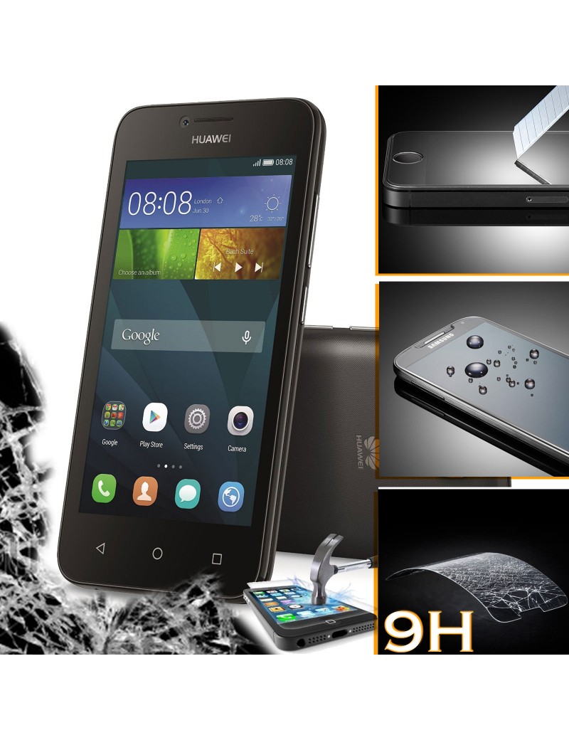 Pellicola vetro temperato proteggi schermo 9H per Huawei Ascend Y5