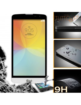 Pellicola vetro temperato proteggi schermo 9H per LG L Bello D331 D335