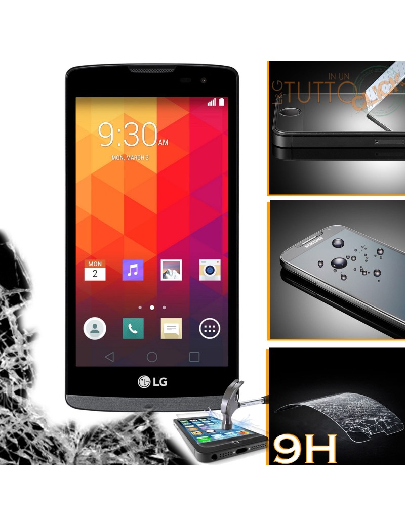 Pellicola vetro temperato proteggi schermo 9H per LG Leon H320 H340N