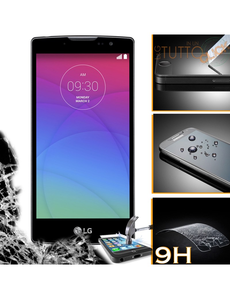 Pellicola vetro temperato proteggi schermo 9H per LG Spirit H440N H440Y