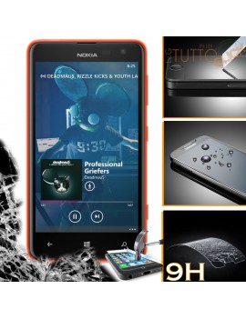 Pellicola vetro temperato proteggi schermo 9H per Nokia Microsoft Lumia 625