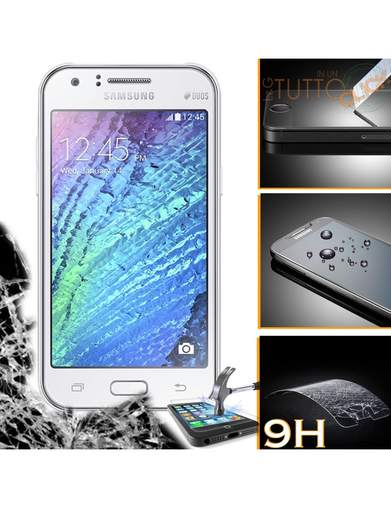 Pellicola vetro temperato proteggi schermo 9H per Samsung Galaxy J1 J100