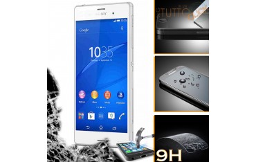 Pellicola vetro temperato proteggi schermo 9H per Sony Xperia Z4 Compact