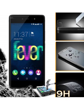 Pellicola vetro temperato proteggi schermo 9H per Wiko Fever 4g
