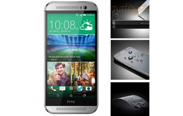 Pellicola vetro temperato proteggi schermo per HTC one 2 M8 tempered glass