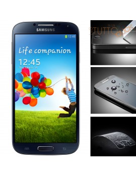 Pellicola vetro temperato proteggi schermo per Samsung galaxy s4  i9500 i9505 tempered glass
