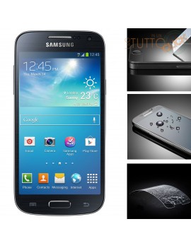 Pellicola vetro temperato proteggi schermo per Samsung galaxy s4 mini 4 sIV i9190 i9192 i9195 tempered glass