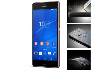 Pellicola vetro temperato proteggi schermo per Sony Xperia Z3 D6603 D6653