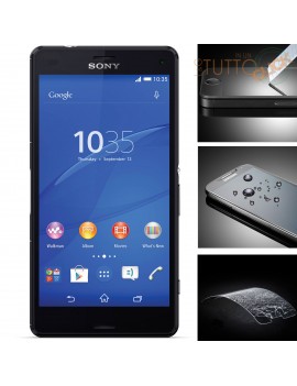Pellicola vetro temperato proteggi schermo per Sony Xperia Z3 mini Compact D5803 M55w