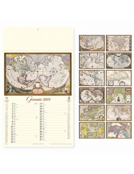 ANTICHE MAPPE - MENSILE 12 FOGLI