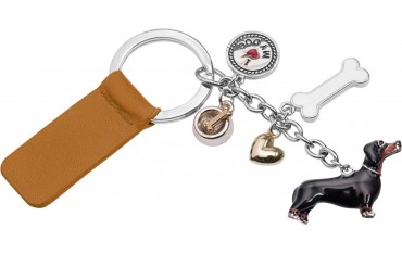 BASSET - PORTACHIAVI AD ANELLO PIATTO