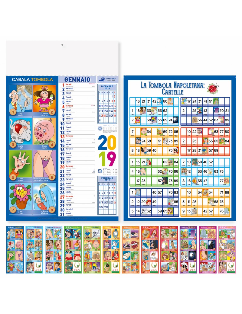 CABALA - MENSILE 12 FOGLI