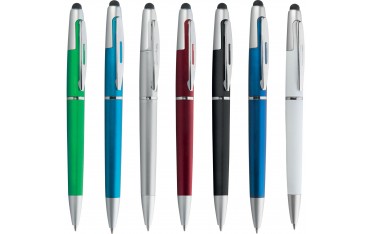 CAPACITY - PENNA A SFERA CON GOMMINO PER TOUCH SCREEN
