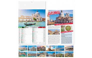 CITTÀ D'ITALIA - MENSILE 12 FOGLI