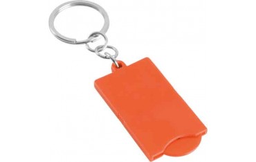 COIN - PORTACHIAVI CON DISCO IN PLASTICA ESTRAIBILE PER CARRELLO SPESA