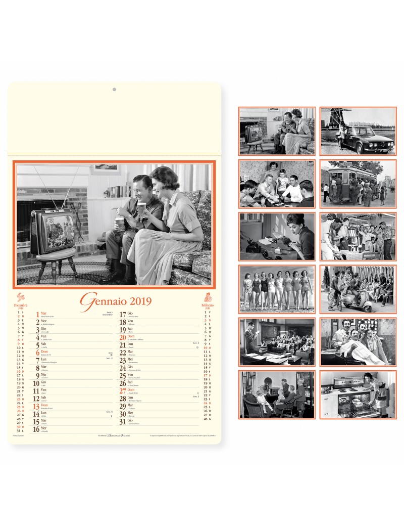 COME ERAVAMO - MENSILE 12 FOGLI