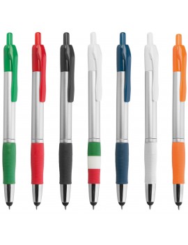 CONTACT - PENNA A SFERA CON GOMMINO PER TOUCH SCREEN