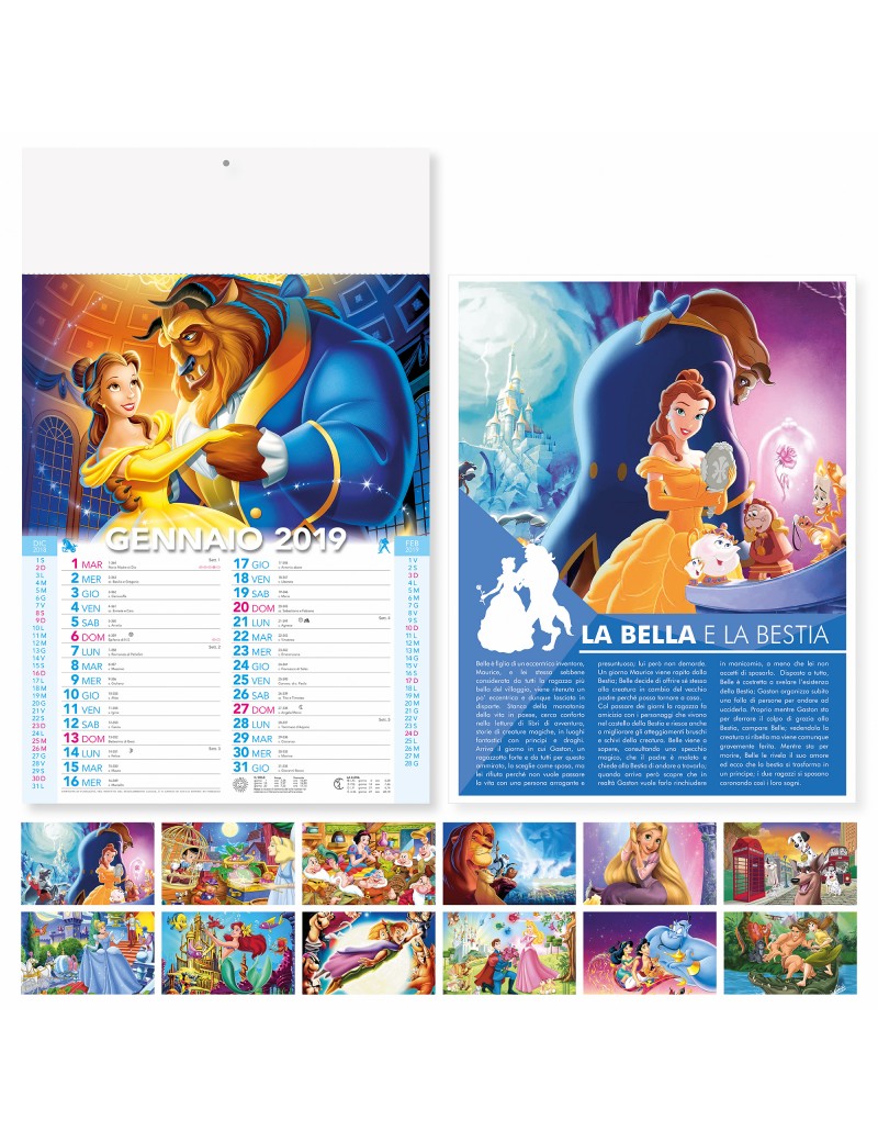 FAVOLE - MENSILE 12 FOGLI