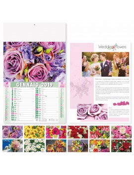 FIORI - MENSILE 12 FOGLI