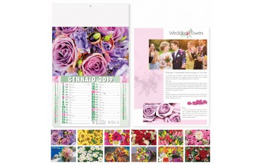 FIORI - MENSILE 12 FOGLI