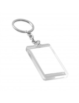 LABEL - PORTACHIAVI CON STRUTTURA IN PLASTICA TRASPARENTE