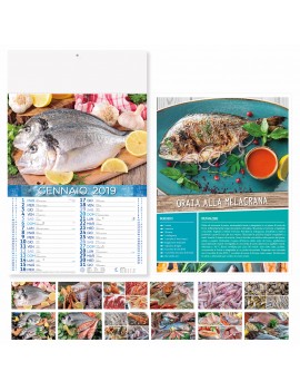MARE IN TAVOLA - MENSILE 12 FOGLI