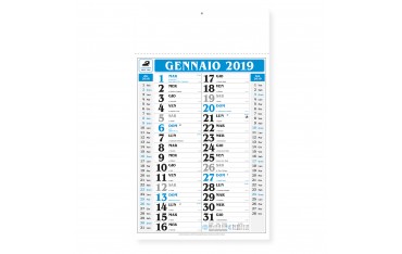 OLANDESE GIGANTE - MENSILE 12 FOGLI