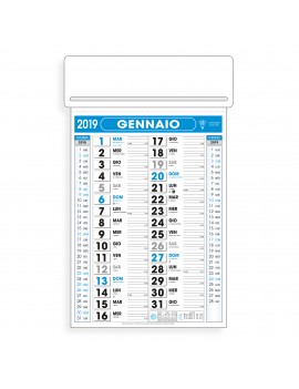 OLANDESE PASSAFOGLIO - MENSILE 12 FOGLI