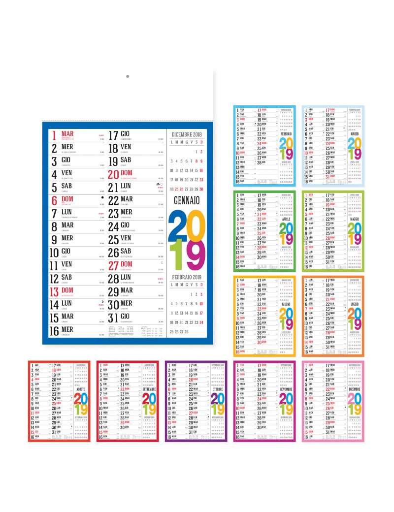 OLANDESE SWEDISH - MENSILE 12 FOGLI