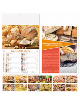 PANE E PASTA - MENSILE 12 FOGLI