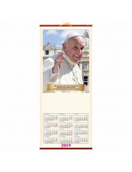 PAPA FRANCESCO - CALENDARIO IN CANNA