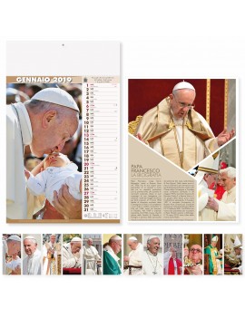 PAPA FRANCESCO - MENSILE 12 FOGLI