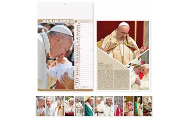 PAPA FRANCESCO - MENSILE 12 FOGLI
