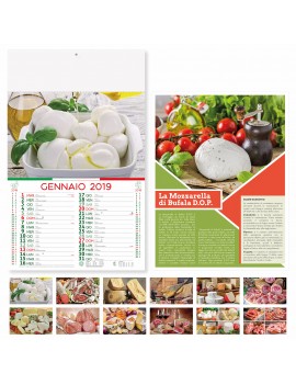 PRODOTTI TIPICI - MENSILE 12 FOGLI