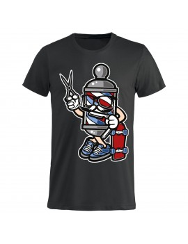 T-shirt Uomo donna bambino - Barbiere GR172 - cartoni...