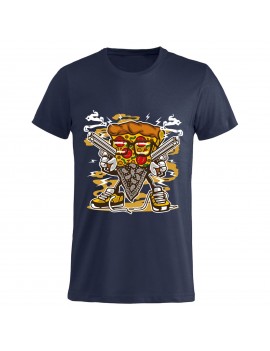 T-shirt Uomo donna bambino - Pizza bandita GR217 -...