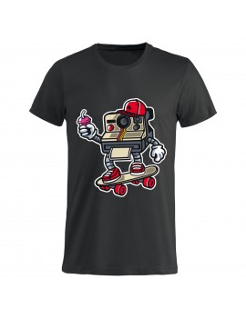 T-shirt Uomo donna bambino - Polaroid in skate GR221 -...