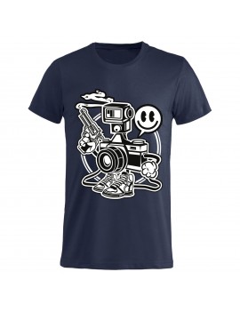 T-shirt Uomo donna bambino - Macchina Fotografica GR229 -...