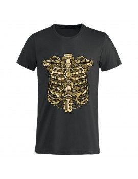 T-shirt Uomo donna bambino - Gabbia toracia metallica...