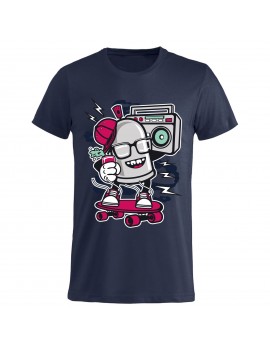 T-shirt Uomo donna bambino - Proiettile in skate  GR240 -...
