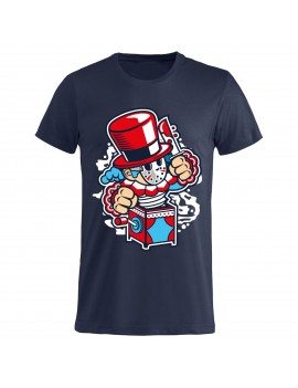 T-shirt Uomo donna bambino - Pupazzo a molla GR244 -...